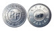 Bouton POLICE D'ETAT. Surete Nationale. Gouvernement Vichy (1940-1944) Aluminium. 20 Mm - Buttons