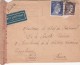 DEUTSCHES REICH COVER MIT LUFTPOST 1941 LUDWIGSCAFEN TO  COURBEVOIE FRANCE  CENSOR / 4101 - Lettres & Documents