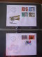 Delcampe - Collezione FDC Svizzera 1966/78 (m193) - Collections (with Albums)