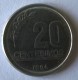 URUGUAY - 20 Centesimos 1994 - - Uruguay