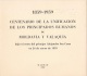 #T96     CENTENARY OF UNION OF  MOLDAVIA AND VALAHIA,   1859, AL.I.CUZA,    BOOKLETS,   1959 , SPAIN EXIL, ROMANIA. - Cuadernillos