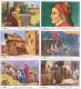 19061. Serie Completa 6 Cromos  GALLICROMO, Serie 2, DANTE, Poeta Italiano Medieval - History