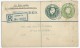 GB - 1919 - ENVELOPPE ENTIER POSTAL PRIVEE RECOMMANDEE De LONDON Pour PARIS - MODELE RARE - Entiers Postaux