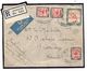 DBW541 1939 Khartoum Registered High Values Airmail/GB Kent Bromley - Otros & Sin Clasificación