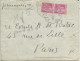 1938 - ENVELOPPE PNEUMATIQUE De PARIS - PAIX - 1932-39 Frieden