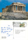 Parthenon, Athens, Greece Postcard Posted 1995 Stamp - Grèce