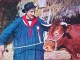 Cpsm FOLKLORE Du LIMOUSIN , LOU GERBASSOU , Maquignon Et Sa VACHE , Man & His COW  Recto Verso  Prix Fixe - Vaches