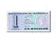 Billet, Venezuela, 1 Bolivar, 1989, 1989-10-05, KM:68, NEUF - Venezuela