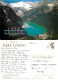 Lake Louise, Alberta, Canada Postcard Posted 2010 Stamp - Lac Louise