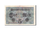 Billet, Allemagne, 5 Mark, 1917, 1917-08-01, KM:56a, TTB - 5 Mark