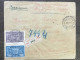 A8 Russia Russie RSFSR 1922 R-Brief Von Moskau Nach Konstantinopel Portogerechte 30.000 Rubel Frankatur - Briefe U. Dokumente