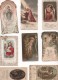 Delcampe - IMAGES RELIGIEUSES - LOT De 54 IMAGES DIFFERENTES NOMINATIVES COMMUNION Etc...  VOIR SCANS - Devotieprenten