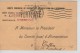 CP Comité Provincial De Secours&d'Alimentation Du Luxembourg Griffe Port Payé C.fortune Liège V.Tellin PR3420 - Fortune Cancels (1919)