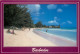 Rockley Beach, Barbados Postcard Posted 1989 Stamp - Barbados