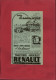 PUBLICITES -TRACTEURS RENAULT - 2 Publicités Issues D´une Revue De 1948 Collées Sur Feuille A 4 - Agriculture - Material Y Accesorios