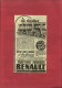 PUBLICITES -TRACTEURS RENAULT - 2 Publicités Issues D´une Revue De 1948 Collées Sur Feuille A 4 - Agriculture - Material Und Zubehör