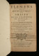 ELEMENS DES MATHEMATIQUES Ou TRAITE DE LA GRANDEUR EN GENERAL Bernard LAMY 1704 - 1701-1800