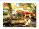 Hindu Temple Offering, Canang, Bali, Indonesia Postcard Posted 2008 Stamp - Indonesië