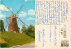 Windmill, Oude Tonge, Zuid-Holland, Netherlands Postcard Posted 1978 Stamp - Altri & Non Classificati