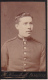 CDV Foto Deutscher Soldat  - Atelier Hermestroff - Saarlouis  - Ca. 1900 (24797) - Krieg, Militär