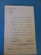 BOULOGNE  CAISSE DES ECOLES INVITATIONS  AU BAL DE BIENFAISANCE 1905  PERSONNELLE  Président Chartier, Maire LAGNEAU - Historische Dokumente