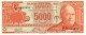 PARAGUAY 5000 GUARANIES 2003 P-220b UNC PREFIX C [ PY837a ] - Paraguay