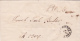 #T107    Romania/Moldova &amp; Principality -  Official Letter Circulated From  BUCURESTI TO BUZAU. - ...-1858 Prefilatelia