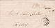 #T109     Romania/Moldova &amp; Principality -  Official Letter Circulated From  TARGOVISTE TO BUCURESTI. - ...-1858 Préphilatélie