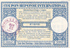 #BV2392 COUPON-REPONSE INTERNATIONAL,  1961, USA. - UPU (Union Postale Universelle)