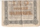 1894 Obligations 4,5% Du Gouvernement Impérial De Russie - Chemin De Fer De KOURKS (kiev) -125 Roubles Or Au Porteur - Rusia