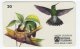 BRASIL B-838 Magnetic Telebras - Animal, Bird, Colibri - Used - Brésil