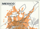 Carte, Les Grandes Agglomérations Du Monde (1971) : "MEXICO, MEXIQUE" (30 Cm X 48 Cm) TBE - Geographical Maps