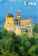 #1 Palacio De Pena, Sintra, Portugal Postcard Posted 2014 Stamp - Lisboa