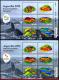 Ref. BR-V2016-13-3 BRAZIL 2016 SPORTS, OLYMPIC PARALYMPIC GAMES,, RIO 2016, ARENAS, UPAEP, MINI SHEETS MNH 12V - Unused Stamps