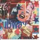Art, Portrait, Actrice Marilyn Monroe Par  Paul Raynal - Amérique, Statue De La Liberté, Coca Cola, Subway - Femmes Célèbres