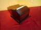 § VINTAGE § ANCIEN DISTRIBUTEUR A CIGARETTES EN BOIS  VERNIS COMME NEUF - Cajas/Cofres