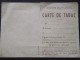 CARTE De TABAC Vierge - Ministère Des Finances - 1947 - Bon état - A Voir ! - Documenten