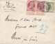 N° 74 Paire /83 / Lettre DE BXL Rue Du Taciturne Vers L' ITALIE - 1905 Grosse Barbe