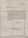 Heimat Tschechien KLATTAU 1838-09-18 Bedruckter Brief - ...-1918 Préphilatélie