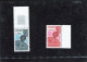 Andorre Français , Timbres Europa 1967, Bord De Feuille - Unused Stamps