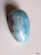 Cabochon En Larimar Bleu Environ 21x9x8mm De St Domingue  Une Pierre Qu'on Ne Trouve Qu'en République Dominicaine  Bien - Perlas