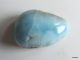 Cabochon En Larimar Bleu Environ 21x9x8mm De St Domingue  Une Pierre Qu'on Ne Trouve Qu'en République Dominicaine  Bien - Perles