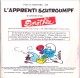 Disque Plaat 45 T - L' Apprenti Schtroumph - Smurfen - Peyo - 1983 - Raconté Par Dorothée - Texte Inclus 12 P. - 45 T - Maxi-Single