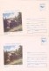 #BV2542   COVER STATIONERY,  CARANSEBES, MUNTELE MIC, IMAGE IS OVERPLACED, ERROR Code.045/92  ROMANIA. - Abarten Und Kuriositäten