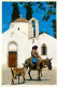 Donkey, Crete, Greece Postcard Posted 1998 Stamp - Griekenland