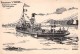 C P A   Dessinée Remorqueur " Alsace " établissement Des Fils Hans Troudé 1919 Bodewes Martenshoek  Dessin De Gogois - Tugboats