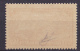 MONACO RARE No 123a "ROUGE BRIQUE"  CHARNIERE QUASI INVISIBLE  SIGNE - Variétés