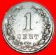 * SMALL DATE (1877-1900): NETHERLANDS ★ 1 CENT 1900! LOW START  NO RESERVE! Wilhelmina (1890-1948) - 1 Cent