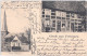 Gruß Aus FRÖMERN Fröndenberg Kirche Colonial + Kurzwaren Christine Boeger 5.7.1911 Gelaufen - Unna