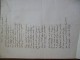 Manuscrit Originale Chanson Politique Royaliste Royauté Par M.Lassagne Le Magistrat Irréprochable Papier 19ème Non Sign - Manuscritos